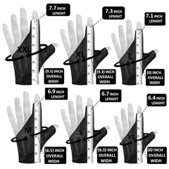 American Archery Bow gloves "black, brown, beige, dark brown "