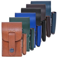 Leather cigarette cases lighter holder king size and super king size genuine