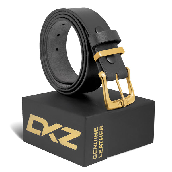 LEATHER BELT (100% GENUINE) Black / Brown 30'' to 64'' waist sizes