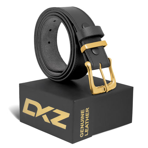 LEATHER BELT (100% GENUINE) Black / Brown 30'' to 64'' waist sizes