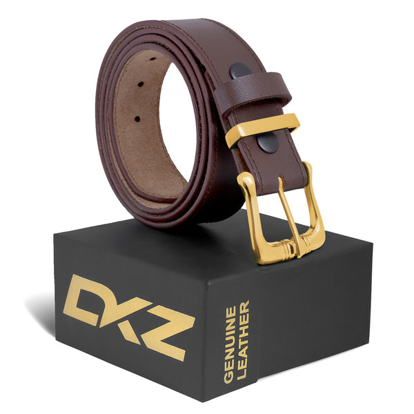 LEATHER BELT (100% GENUINE) Black / Brown 30'' to 64'' waist sizes
