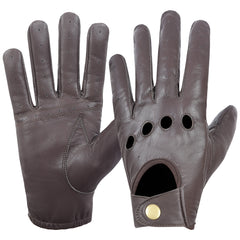 MENS REAL GENUINE ANILINE LEATHER CLASSIC DRIVING And FASHION GLOVES