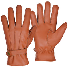 LEATHER GLOVES SOFT FEEL WINTER WARM OUTDOOR WALKING NEW ☑ TOP QUALITY ANILINE COW HIDE LEATHER ☑ LAST FOR YEARS