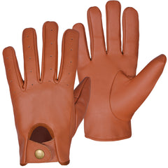 MENS REAL GENUINE ANILINE LEATHER CLASSIC DRIVING,FASHION GLOVES