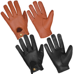 MENS REAL GENUINE ANILINE LEATHER CLASSIC DRIVING,FASHION GLOVES