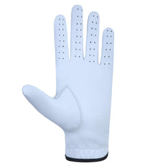 Dkz Men's Golf Glove 100% Aniline cow Leather All Weather Left Hand Breathable Non-slip