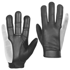 ARCHERS LEATHER 4 Finger Glove, Beige,Brown,Black,Dark Brown - "Hunting Gloves"