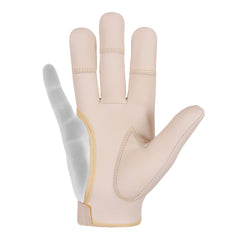 ARCHERS LEATHER 4 Finger Glove, Beige,Brown,Black,Dark Brown - "Hunting Gloves"