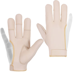 ARCHERS LEATHER 4 Finger Glove, Beige,Brown,Black,Dark Brown - "Hunting Gloves"