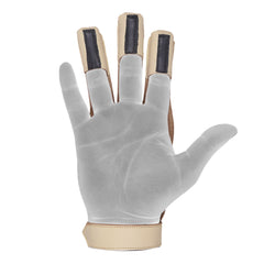 AMERICAN PREMIUM ARCHERS LEATHER 3FINGER Right Hand Glove,BLACK,DARK BROWN,BEIGE