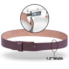 LEATHER BELT (100% GENUINE) Black / Brown 30'' to 64'' waist sizes