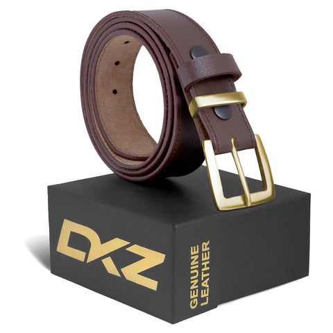 LEATHER BELT (100% GENUINE) Black / Brown 30'' to 64'' waist sizes